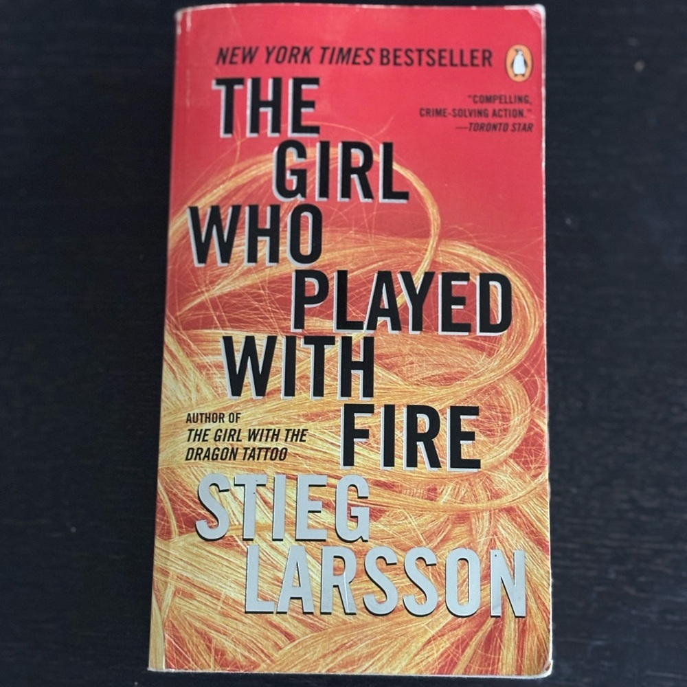 3/$20. The girl Who Played with Fire by Stieg Larsson
